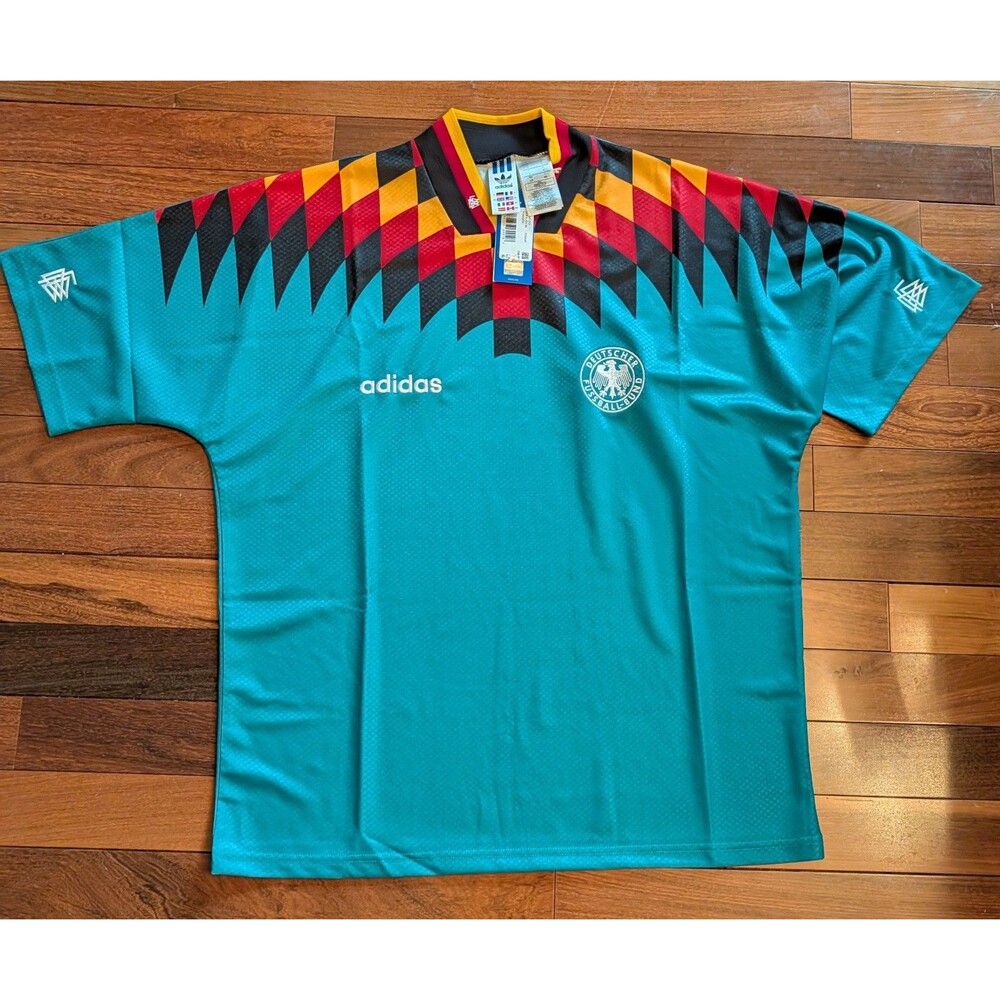 Adidas Germany Deutshland Away Jersey 1994 Throwback Remake NWT Mens LG JZ6941